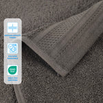 Cotton Waffle Border Towel Set 12-Piece - Honeycomb - Towel Set by Superior Brand