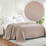 Lightweight Cotton Blanket – Metro Chevron, All-Season Bedding - Blanket by Superior Brand