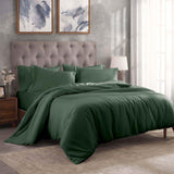 300 Thread Count Egyptian Cotton Solid Duvet Cover - Egyptian Cotton Duvet Cover Set by Superior Brand
