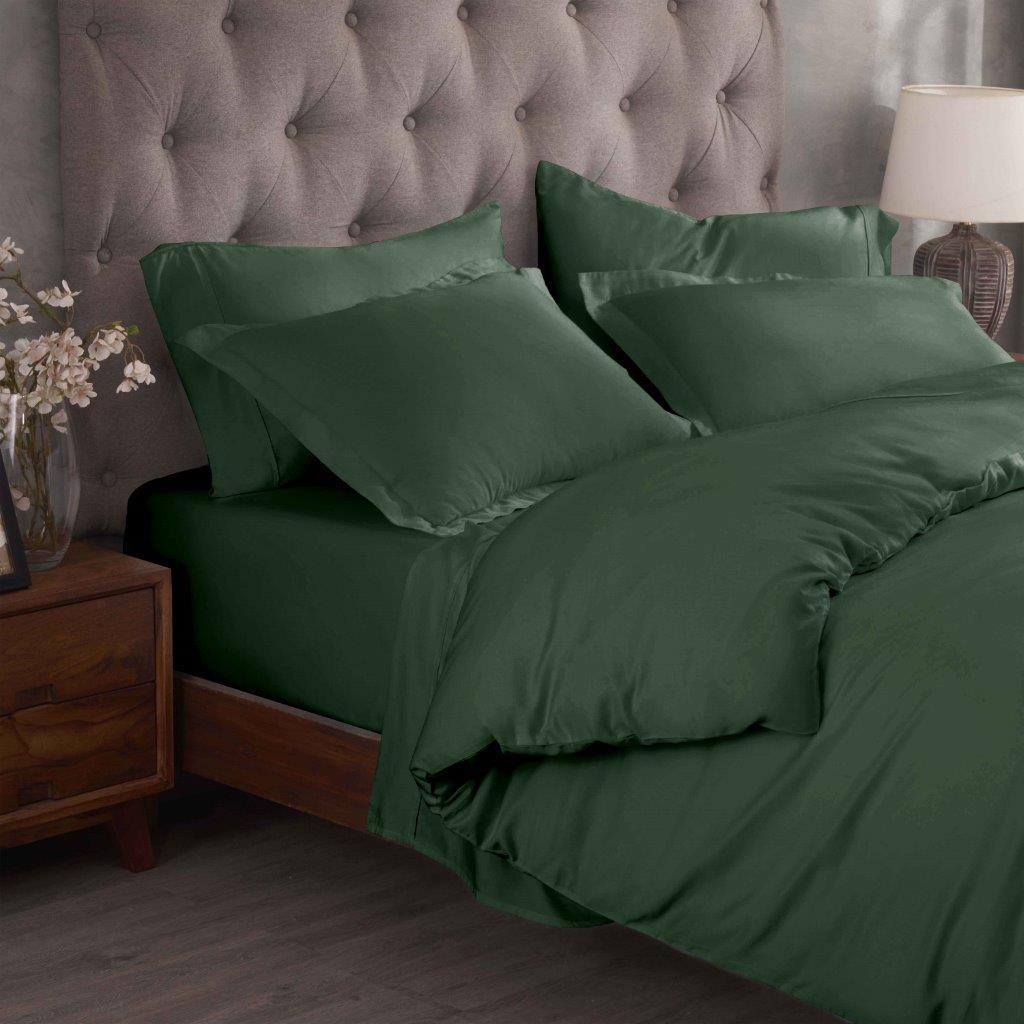 300 Thread Count Egyptian Cotton Solid Duvet Cover - Egyptian Cotton Duvet Cover Set by Superior Brand