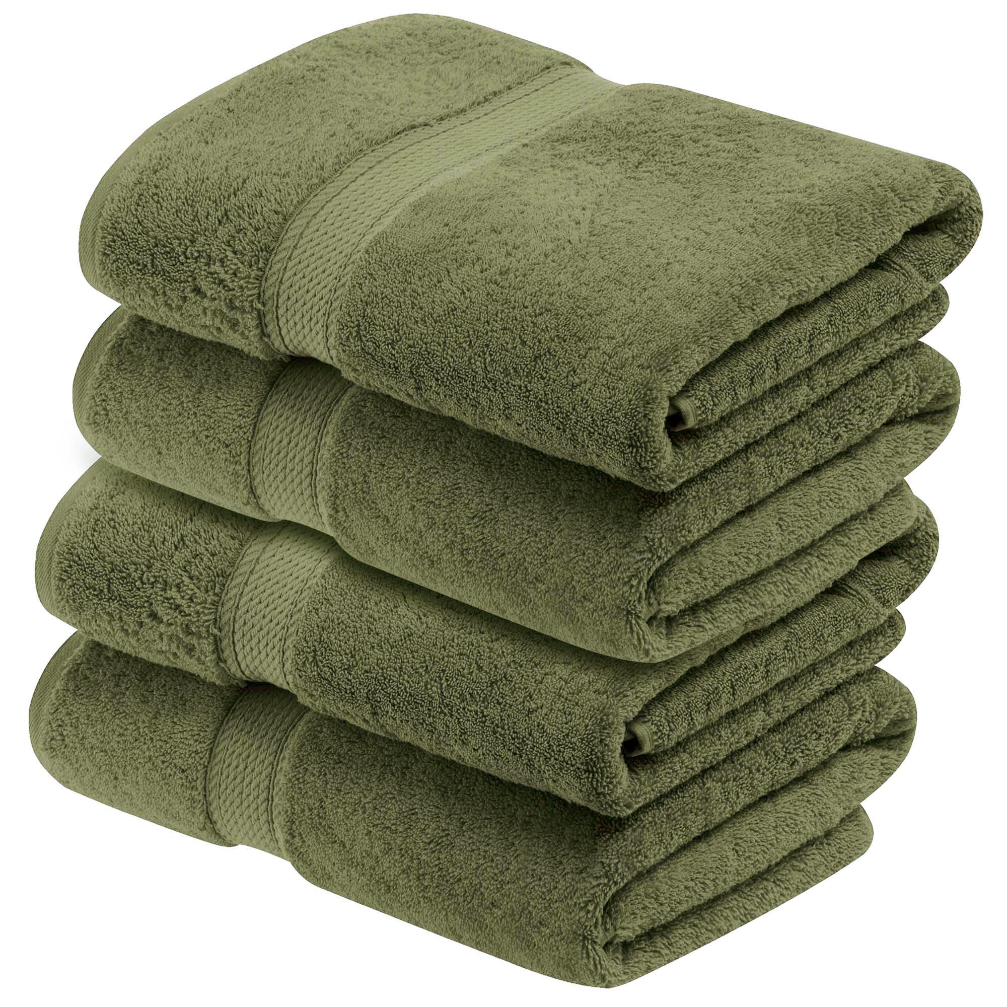 Egyptian Cotton Bath Towel Set 4-Piece - Madison - Egyptian Cotton Bath Towel by Superior Brand