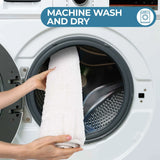 Inaya Modern Striped Tufted Shag Machine Washable Bath Rugs, Set of 2 - Bath Rugs by Superior Brand