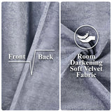 Noor Semi-Blackout Chenille Washable Grommet Curtains, Set of 2 Panels - Blackout Curtains by Superior Brand