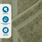 Highly Absorbent Eco-Friendly Soft Cotton 18 Piece Towel Set - Towel Set by Superior Brand