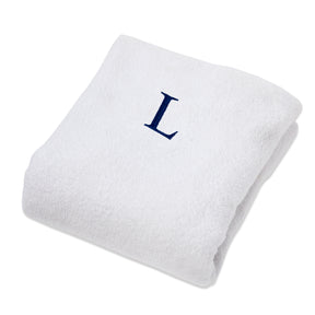 Superior Monogrammed Combed Cotton Lounge Chair Cover - L