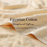 Egyptian Cotton Heritage Plush Towel Set 3 Piece - Egyptian Cotton Towel Set by Superior Brand