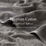 Egyptian Cotton Heritage Plush Towel Set 3 Piece - Egyptian Cotton Towel Set by Superior Brand