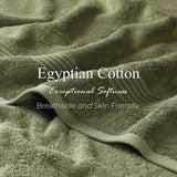 Egyptian Cotton Heritage Plush Towel Set 3 Piece - Egyptian Cotton Towel Set by Superior Brand