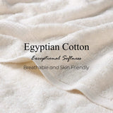 Egyptian Cotton Heritage Plush Towel Set 3 Piece - Egyptian Cotton Towel Set by Superior Brand