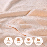 Egyptian Cotton Heritage Plush Towel Set 3 Piece - Egyptian Cotton Towel Set by Superior Brand