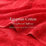 Egyptian Cotton Heritage Plush Towel Set 3 Piece - Egyptian Cotton Towel Set by Superior Brand