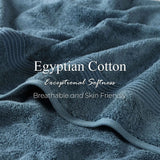 Egyptian Cotton Heritage Plush Towel Set 3 Piece - Egyptian Cotton Towel Set by Superior Brand