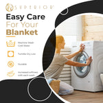 100% Cotton Waffle Blanket – Cooling Waffle Weave, Lightweight & Breathable - Blanket by Superior Brand