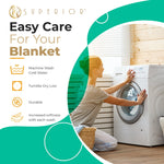 100% Cotton Waffle Blanket – Cooling Waffle Weave, Lightweight & Breathable - Blanket by Superior Brand