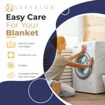 100% Cotton Waffle Blanket – Cooling Waffle Weave, Lightweight & Breathable - Blanket by Superior Brand