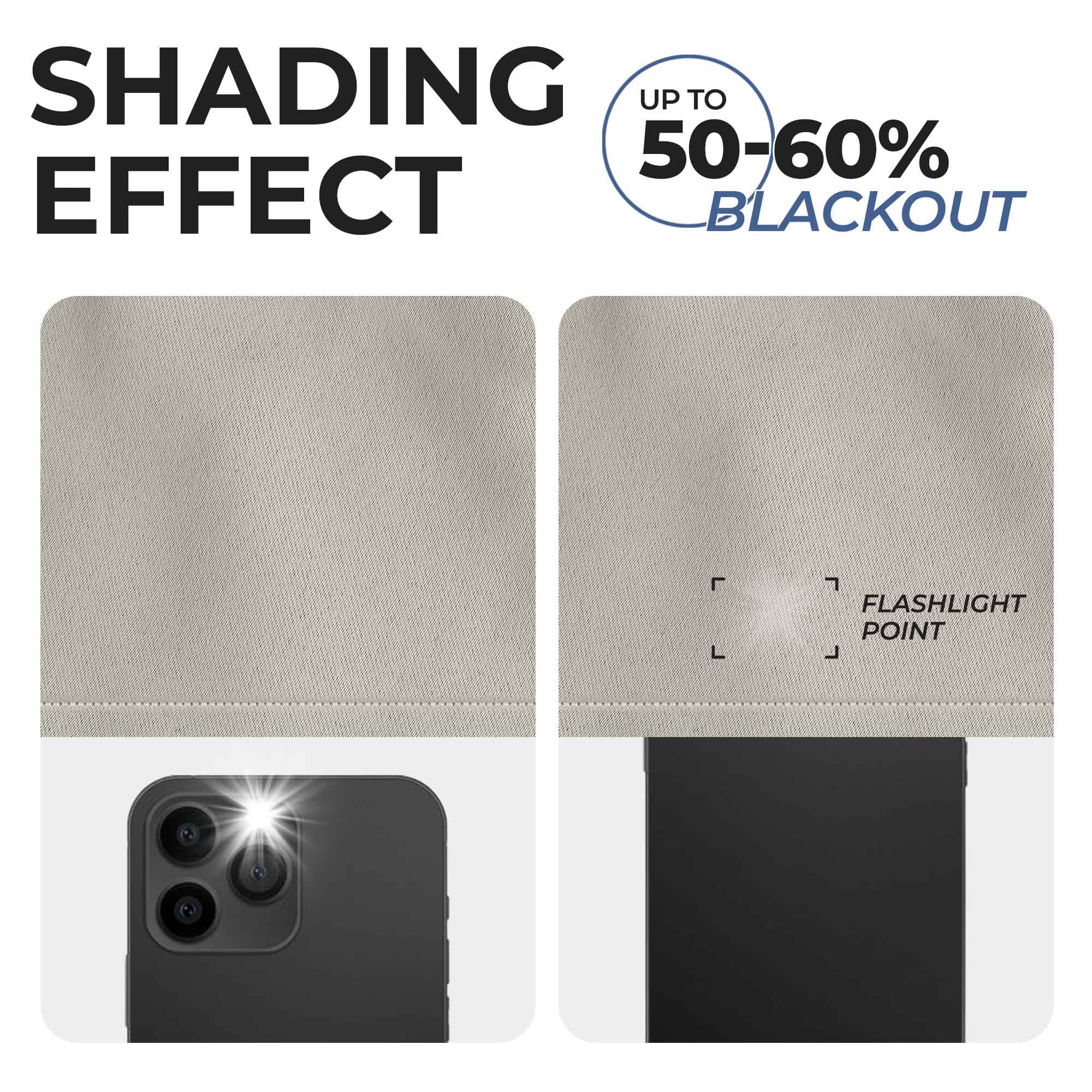 Solid Machine Washable Room Darkening Blackout Curtains, Set of 2 - Blackout Curtains by Superior Brand