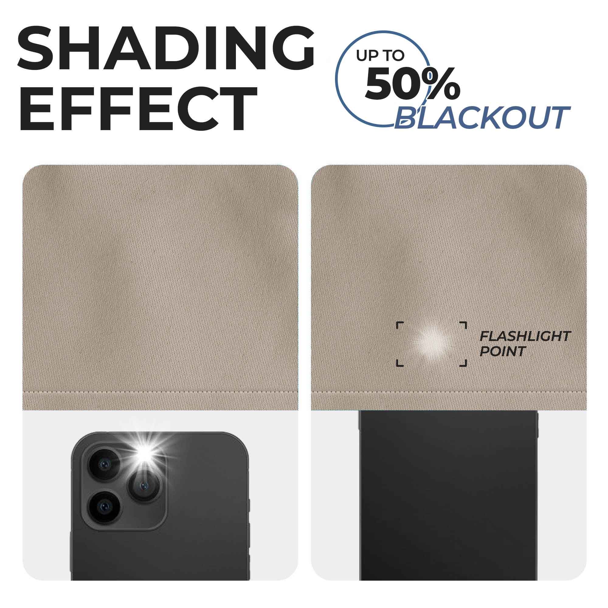Solid Machine Washable Room Darkening Blackout Curtains, Set of 2 - Blackout Curtains by Superior Brand