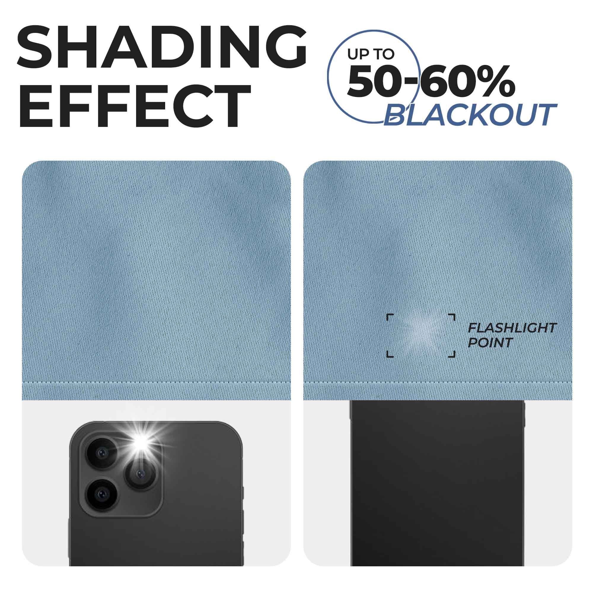 Solid Machine Washable Room Darkening Blackout Curtains, Set of 2 - Blackout Curtains by Superior Brand