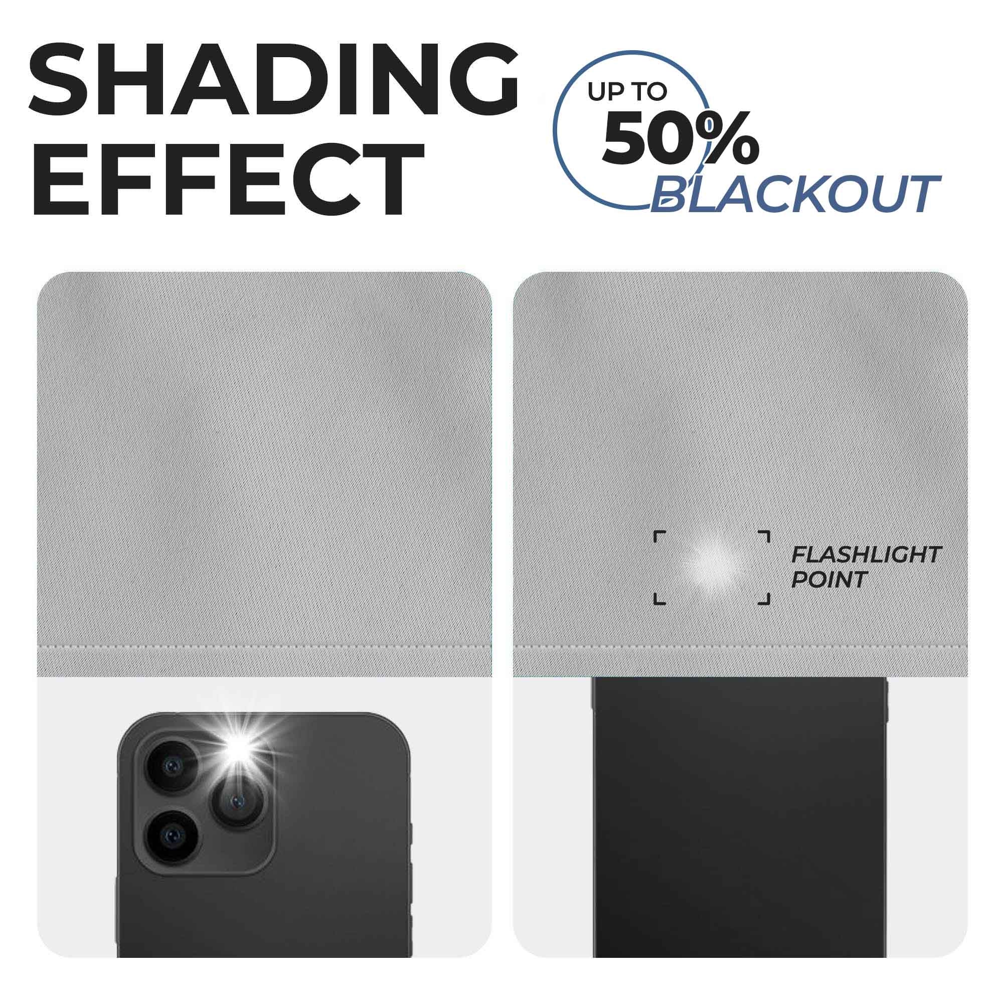 Solid Machine Washable Room Darkening Blackout Curtains, Set of 2 - Blackout Curtains by Superior Brand