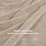 Fleece Plush Medium Weight Fluffy Soft Solid Decorative Blanket - Blanket by Superior Brand