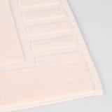 Leo Cotton Solid Modern Absorbent Heavy Washable Bath Mat Set of 2 - Bath Mats by Superior Brand