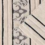 Sadie Zero Twist Cotton Solid and Jacquard Floral 12 Piece Towel Set - Towel Set by Superior Brand