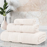 Smart Dry Zero Twist Cotton Medium Weight 3 Piece Assorted Towel Set - Towel Set by Superior Brand