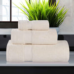 Zero-Twist Smart-Dry Combed Cotton 3 Piece Towel Set - Towel Set by Superior Brand
