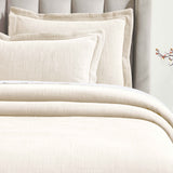 Zenith Cotton Medium Weight Geometric Matelasse Bedspread and Sham Set - Bedspread by Superior Brand