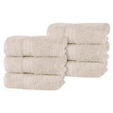 Cotton Terry Hand Towel Set 6-Piece - Atlas - Hand Towel Set by Superior Brand