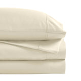 1200 Thread Count Cotton Rich Bed Sheet Set Solid Deep Pocket - Sheet Set by Superior Brand