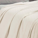 Milan Cotton Textured Jacquard Striped Lightweight Woven Blanket - Blanket by Superior Brand