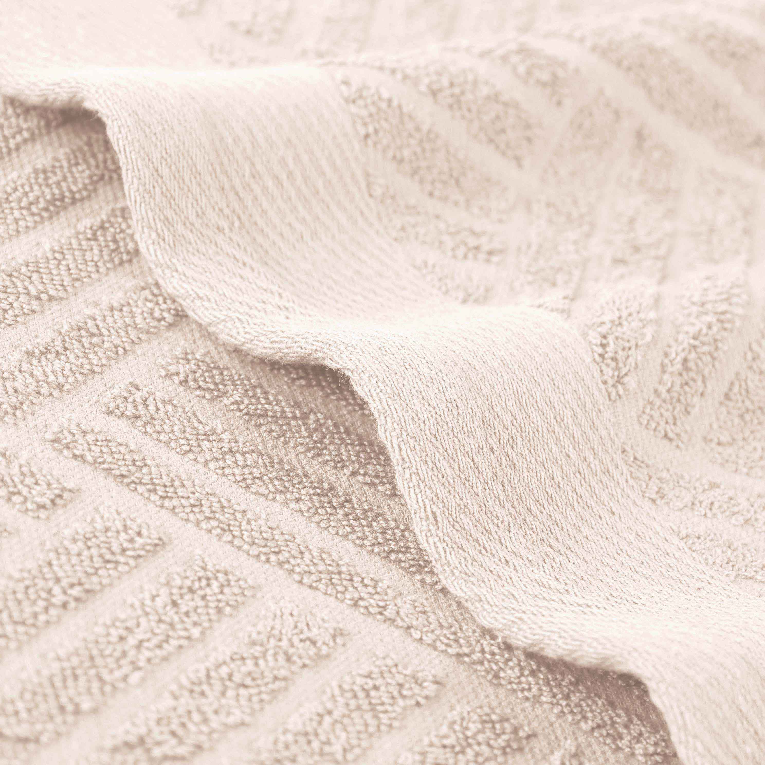 Egyptian Cotton Basketweave Towel Set 6 Piece - Egyptian Cotton Towel Set by Superior Brand