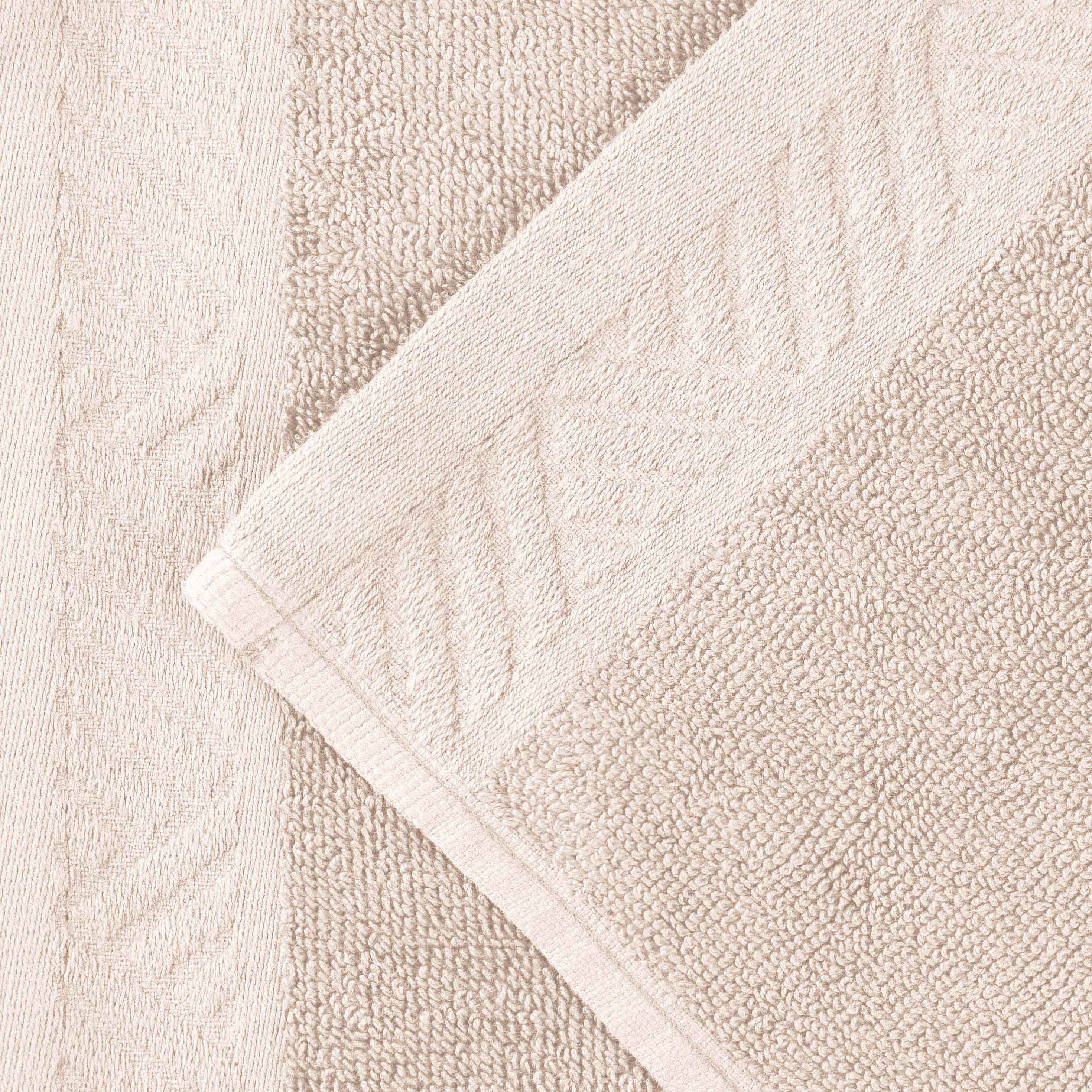 Egyptian Cotton Basketweave Towel Set 6 Piece - Egyptian Cotton Towel Set by Superior Brand