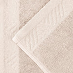 Egyptian Cotton Basketweave Solid Towel Set 3 Piece - Egyptian Cotton Towel Set by Superior Brand