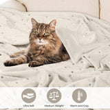 Fleece Plush Medium Weight Fluffy Soft Decorative Polka Dot Blanket - Blanket by Superior Brand
