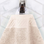 Egyptian Cotton Basketweave Solid Towel Set 3 Piece - Egyptian Cotton Towel Set by Superior Brand