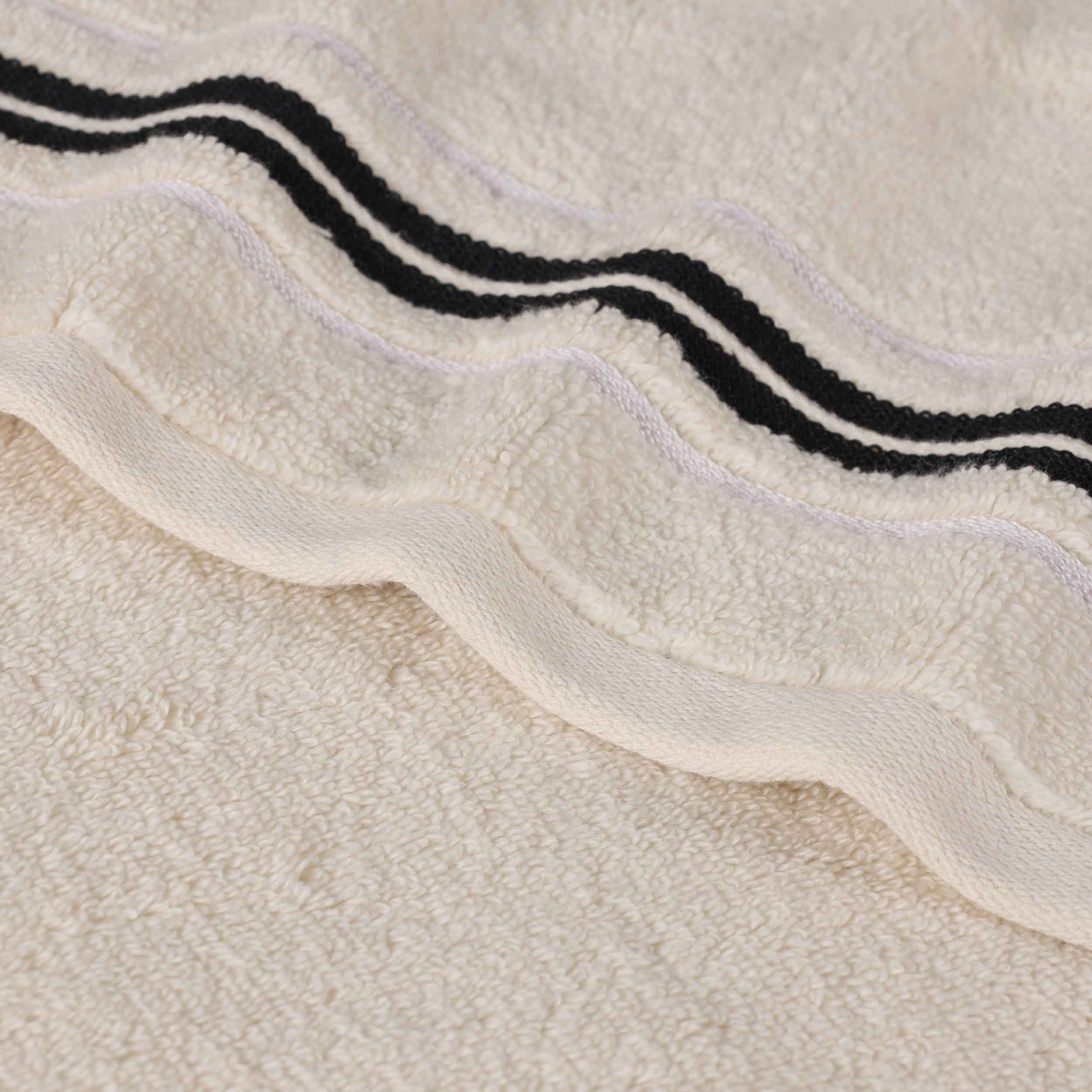 Sadie Zero Twist Cotton Solid Absorbent 3 Piece Towel Set - Towel Set by Superior Brand