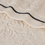 Sadie Zero Twist Cotton Solid and Jacquard Floral 8 Piece Towel Set - Towel Set by Superior Brand