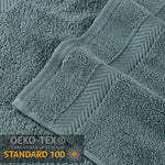 Zero Twist Cotton Ultra-Soft Absorbent Assorted 12 Piece Towel Set - Towel Set by Superior Brand
