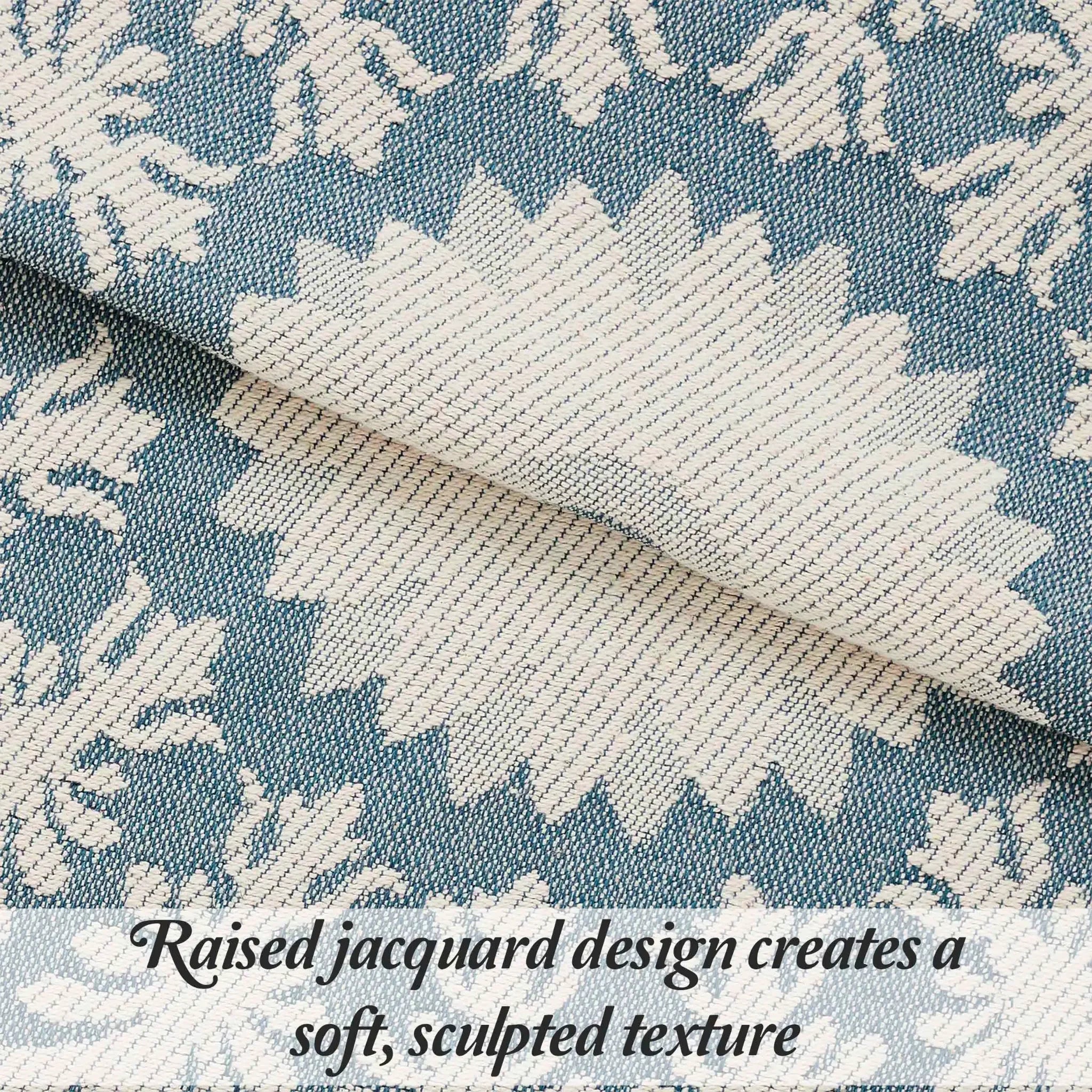 Kymbal Cotton Blend Woven Medallion Jacquard Bedspread Set - Bedspread by Superior Brand