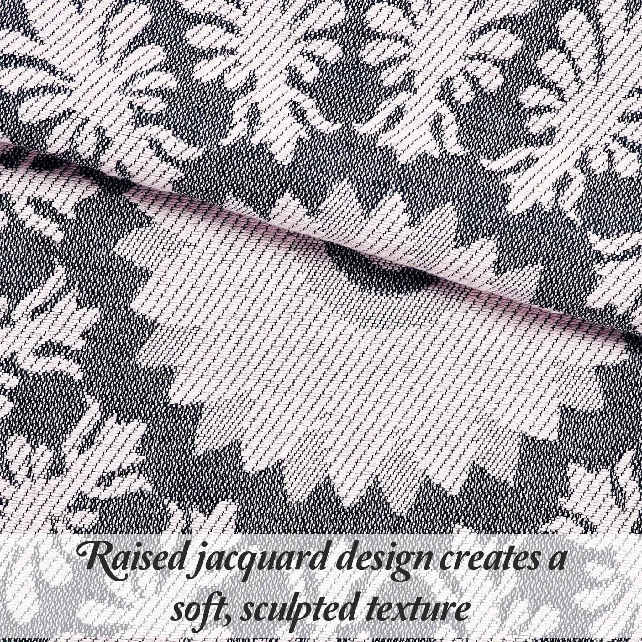 Kymbal Cotton Blend Woven Medallion Jacquard Bedspread Set - Bedspread by Superior Brand