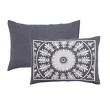 Kymbal Cotton Blend Woven Medallion Jacquard Bedspread Set - Bedspread by Superior Brand