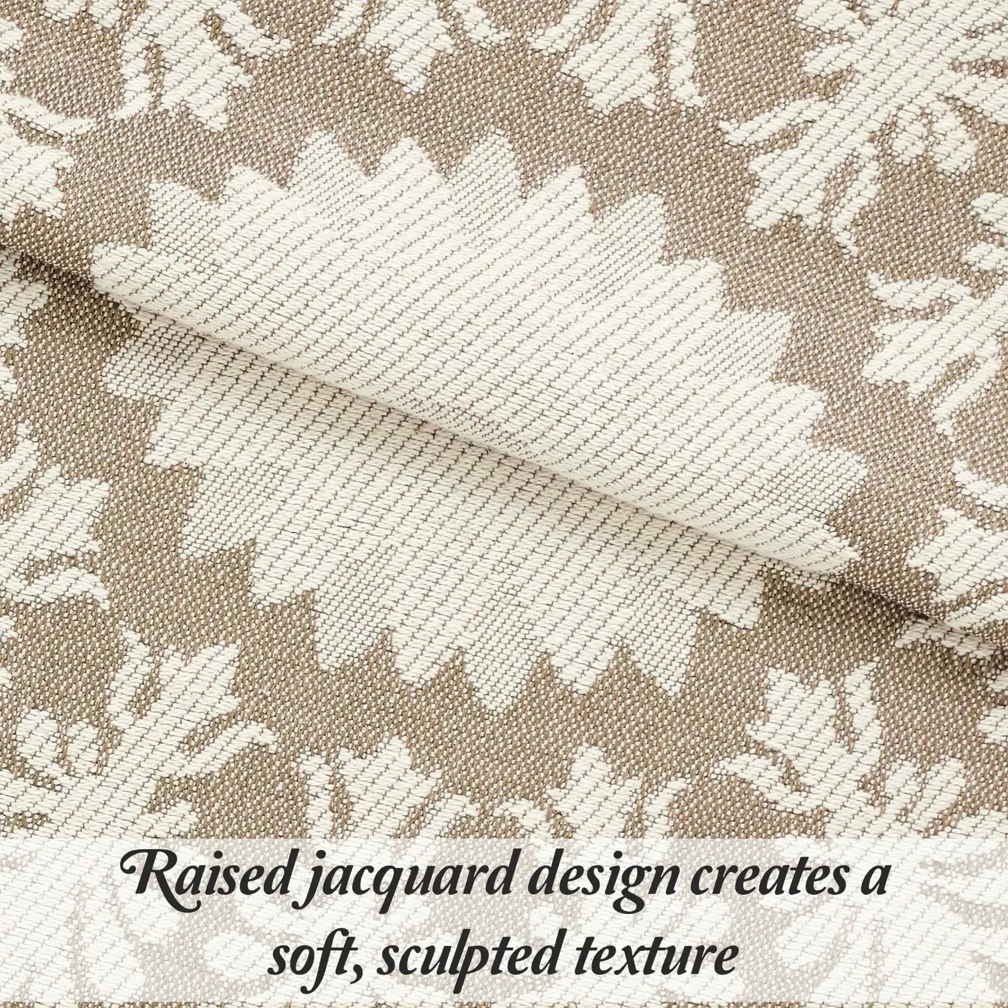 Kymbal Cotton Blend Woven Medallion Jacquard Bedspread Set - Bedspread by Superior Brand