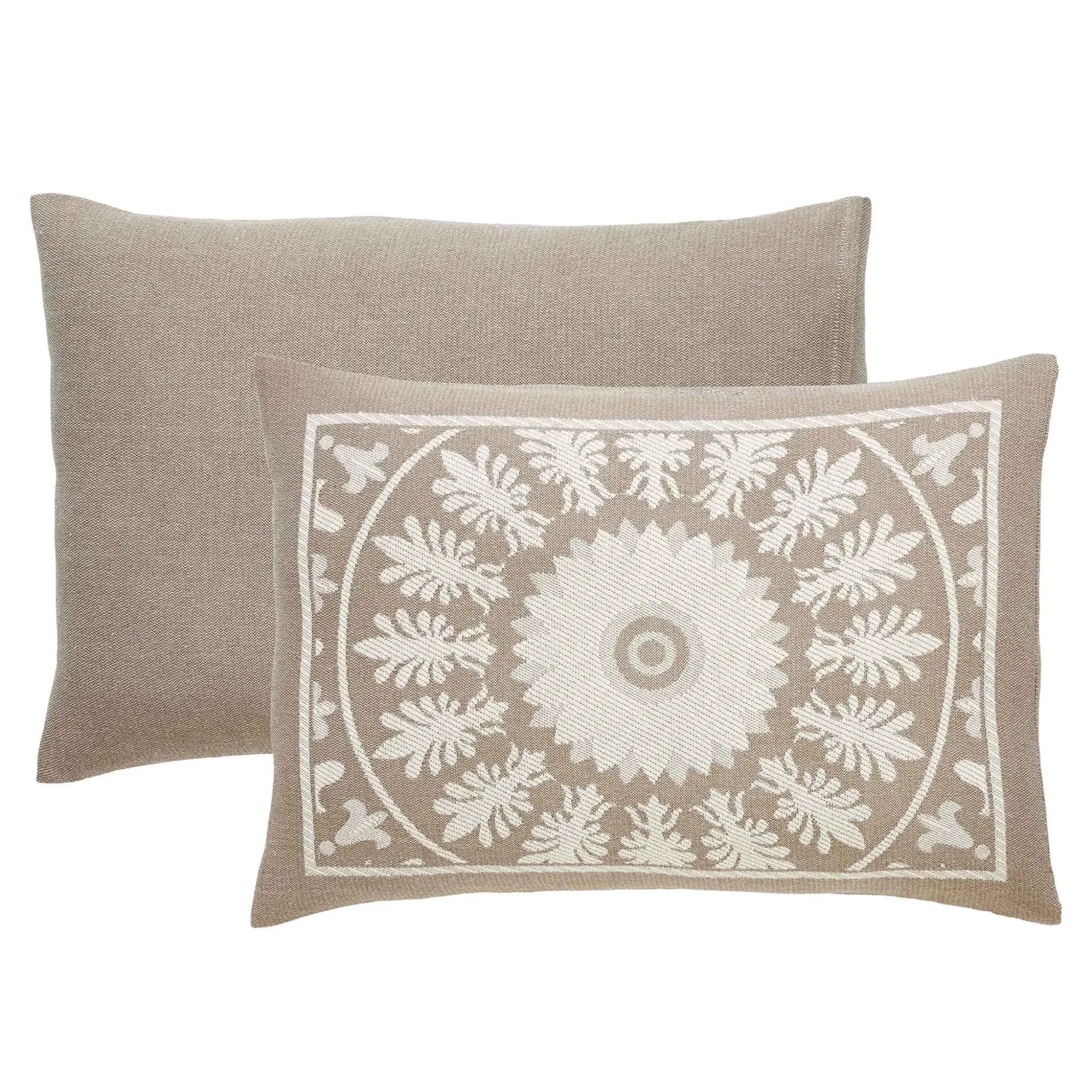 Kymbal Cotton Blend Woven Medallion Jacquard Bedspread Set - Bedspread by Superior Brand