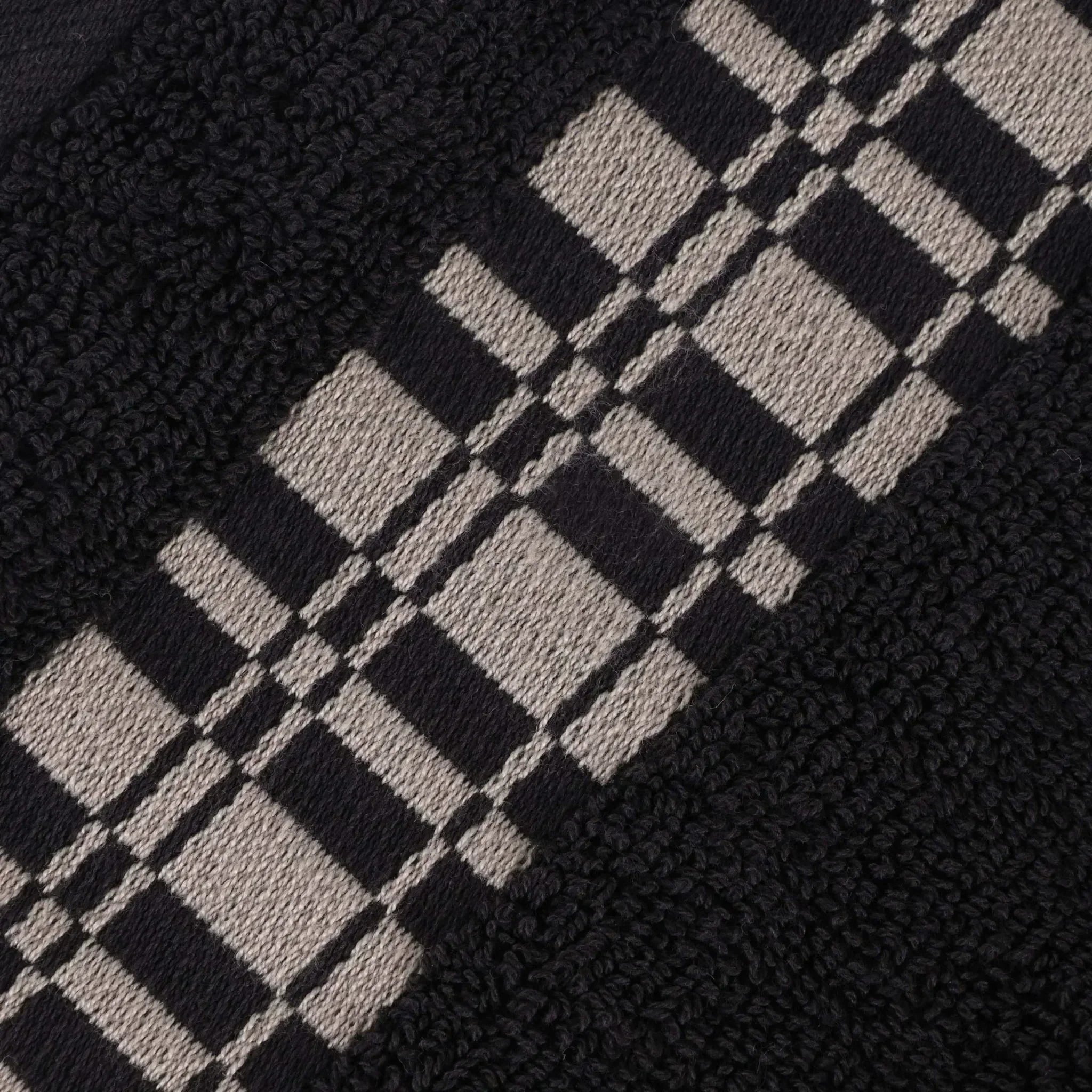 Larissa Cotton Geometric Border 3 Piece Assorted Towel Set - Towel Set by Superior Brand