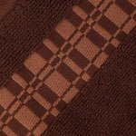 Larissa Cotton Geometric Border 3 Piece Assorted Towel Set - Towel Set by Superior Brand