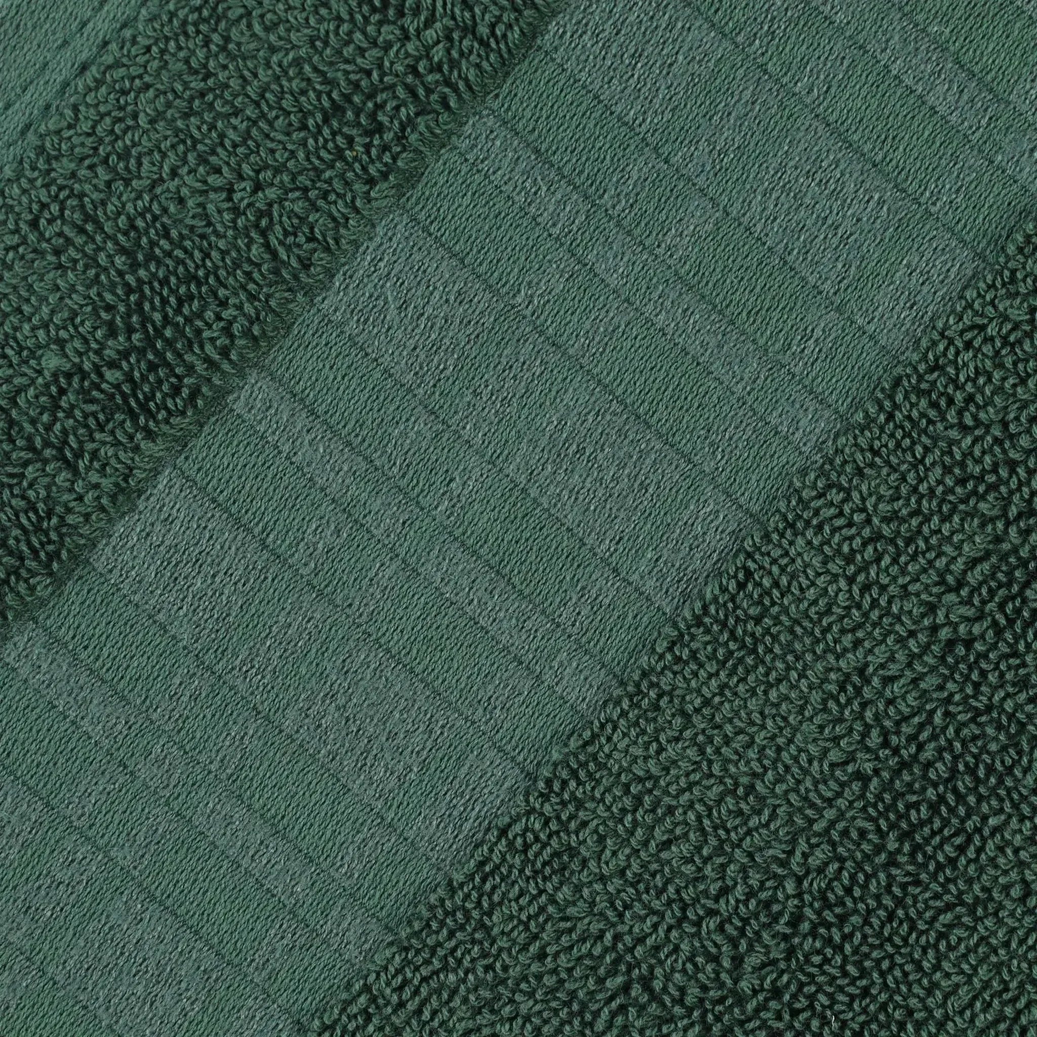 Larissa Cotton Geometric Border 3 Piece Assorted Towel Set - Towel Set by Superior Brand