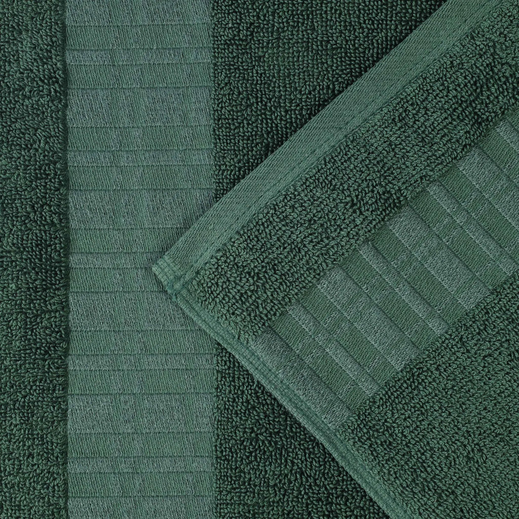 Larissa Cotton Geometric Border 3 Piece Assorted Towel Set - Towel Set by Superior Brand
