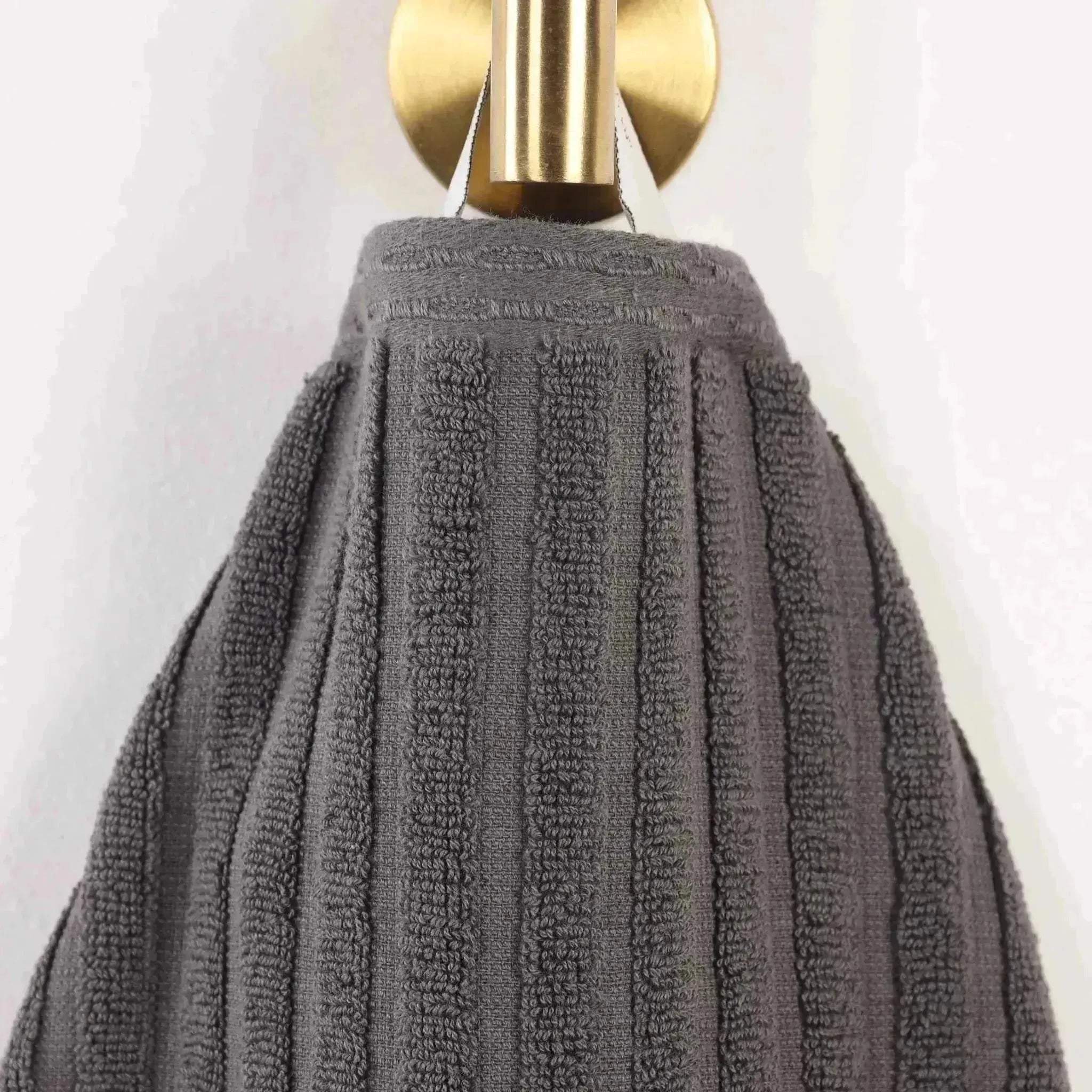 Soho Ribbed Cotton Absorbent Bath Towel Set of 4 - Bath Towel by Superior Brand